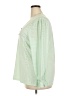 Unbranded Stripes Green Long Sleeve Blouse Size 2X - photo 5