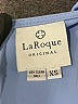La Roque Blue Sleeveless Blouse Size XS - photo 7