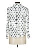 Assorted Brands Print Ivory White Long Sleeve Blouse Size L - photo 2