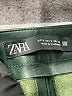 Zara Black Faux Leather Pants Size S - photo 4