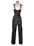 Harper Heritage 100% Rayon Stripes Black Jumpsuit Size M - photo 2