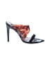 BCBGMAXAZRIA Color Block Orange Black Sandals Size 7 - photo 1