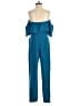 Bebe Color Block Blue Jumpsuit Size 00 - photo 2