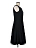 Calvin Klein Solid Black Casual Dress Size 8 - photo 4
