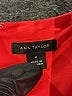 Ann Taylor Solid Red Orange Cocktail Dress Size 4 - photo 6