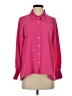 Chenault 100% Polyester Color Block Pink Long Sleeve Blouse Size S - photo 1