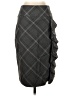 Express Design Studio Argyle Gray Formal Skirt Size 0 - photo 1