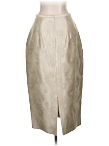 Kay Unger Faux Leather Skirt (view 2)