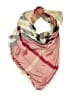 Fraas 100% Polyester Burgundy Tan Scarf One size - photo 1