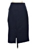 Women With Control Solid Blue Formal Skirt Size M - photo 2