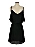 Splendid 100% Viscose Solid Black Casual Dress Size S - photo 2