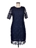 Chadwicks 100% Polyester Blue Cocktail Dress Size 8 (petite) - photo 1