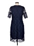 Chadwicks 100% Polyester Blue Cocktail Dress Size 8 (petite) - photo 2