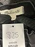 Madewell Black Denim Skirt Size 23 waist - photo 4