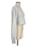 Unbranded Chevron-herringbone Silver Pullover Sweater Size M - photo 4