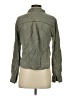 Express 100% Lyocell Green Long Sleeve Button-Down Shirt Size S - photo 2