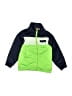 Unbranded 100% Polyester Color Block Green Track Jacket 18-24 MO / 24 MO - photo 1
