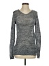 Laura Scott Metallic Gray Pullover Sweater Size S - photo 1