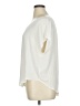 Lush 100% Polyester Ivory Short Sleeve Top Size XL - photo 5