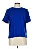 The Tog Shop 100% Polyester Blue Short Sleeve Top Size 10 (petite) - photo 1