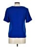 The Tog Shop 100% Polyester Blue Short Sleeve Top Size 10 (petite) - photo 2
