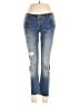 White Crow Hearts Blue Jeans Size 27 waist - photo 1