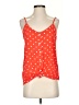 Daytrip Orange Sleeveless Blouse Size S - photo 1