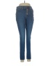 Express Solid Blue Jeans Size 8 - photo 1