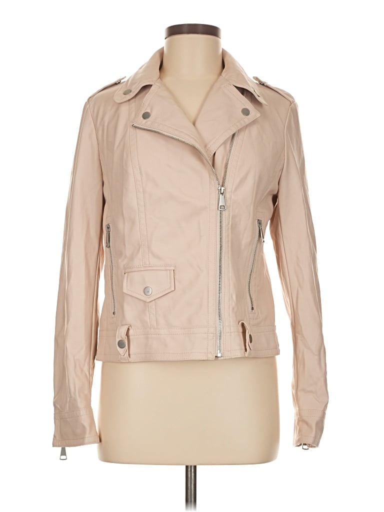 Pre-owned Express Jacket In Brown