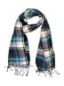 Old Navy 100% Acrylic Plaid Teal Blue Scarf One size - photo 1
