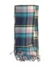 Old Navy 100% Acrylic Plaid Teal Blue Scarf One size - photo 2