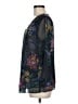 CAbi 100% Polyester Black 3/4 Sleeve Blouse Size M - photo 5
