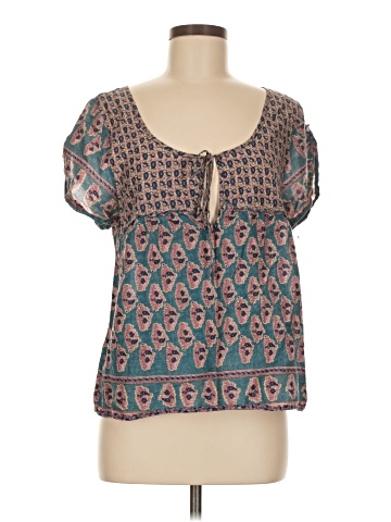 American Eagle Outfitters Short Sleeve Blouse (view 1)