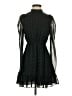 Zara 100% Polyester Hearts Black Cocktail Dress Size XS - photo 1