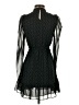 Zara 100% Polyester Hearts Black Cocktail Dress Size XS - photo 2