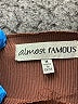 Almost Famous Brown Cocktail Dress Size M - photo 6