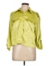 LIFE Green 3/4 Sleeve Blouse Size L - photo 1
