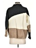French Connection Color Block Gray Turtleneck Sweater Size XS - photo 2