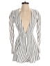 Luxxel Stripes White Romper Size S - photo 1