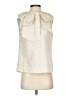 BCBGMAXAZRIA Ivory Sleeveless Blouse Size XS - photo 1