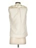 BCBGMAXAZRIA Ivory Sleeveless Blouse Size XS - photo 2