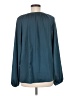 maette Teal Long Sleeve Blouse Size M - photo 2