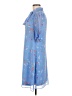DKNY 100% Polyester Blue Casual Dress Size 8 - photo 5