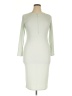 Boohoo Solid Green Casual Dress Size 14 - photo 1