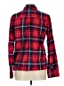 BDG 100% Cotton Plaid Red Long Sleeve Button-Down Shirt Size L - photo 2