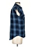 Vans Plaid Blue Short Sleeve Blouse Size XS - photo 4