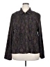 Briggs New York Paisley Purple Cardigan Size 20 - photo 1