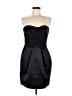 Phoebe Couture 100% Polyester Black Cocktail Dress Size 6 - photo 1