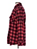 Matchstick 100% Cotton Plaid Red Long Sleeve Button-Down Shirt Size L - photo 5