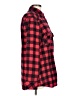 Matchstick 100% Cotton Plaid Red Long Sleeve Button-Down Shirt Size L - photo 4